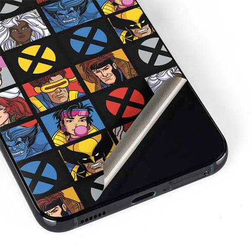 Marvel X-Men Pattern Galaxy S22 Skin